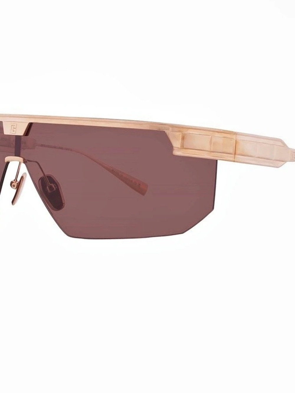 Balmain Wonder Boy Sunglasses Pink Shield